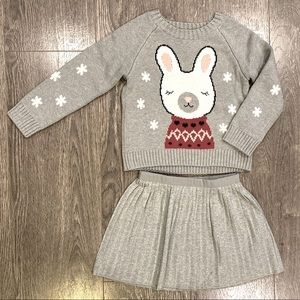 2-piece sweater/skirt combo sz.3T